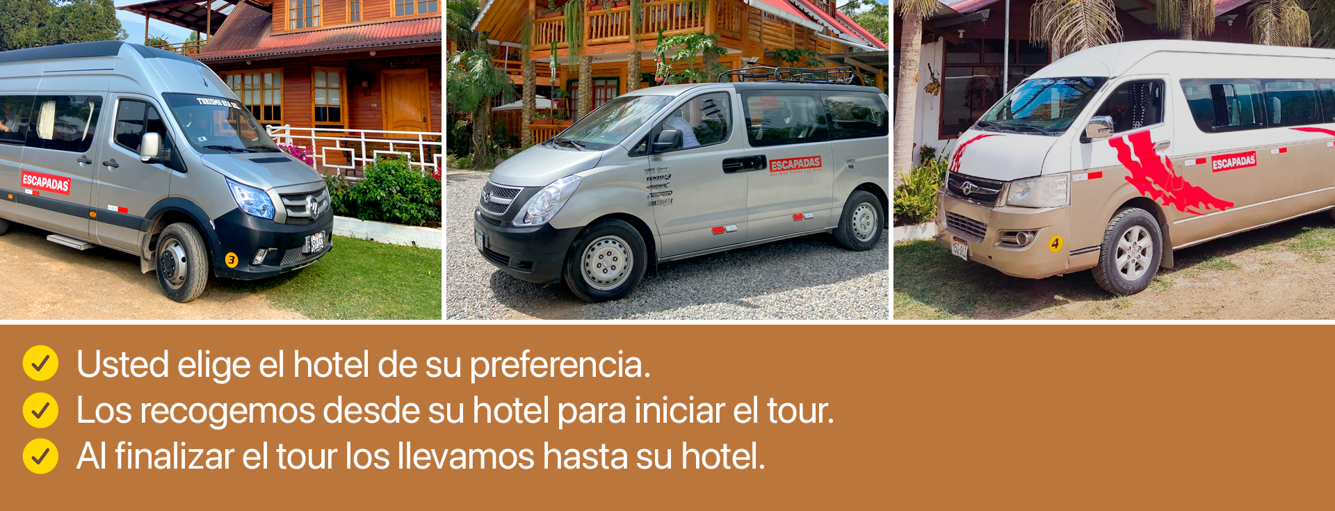 Paquete turístico sin hotel